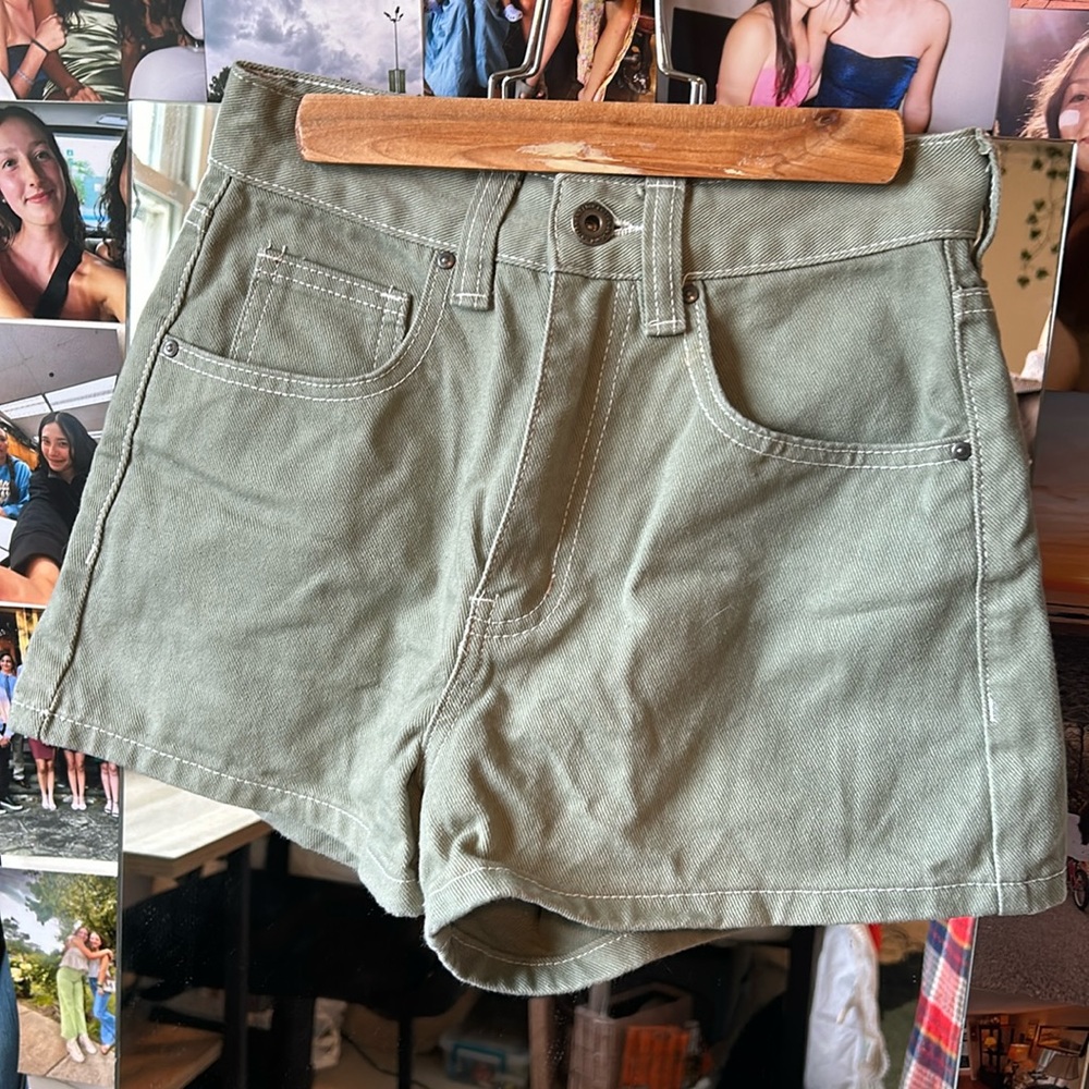 Cotton On High Rise Mom Shorts